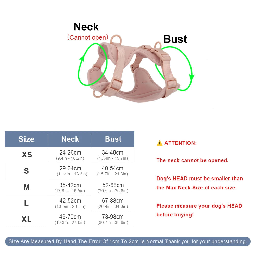 Breathable Lightweight Dog Harness Adjustable Pet Chest Strap Outdoor Walk Training Pet Harenss for Small Medium Dog