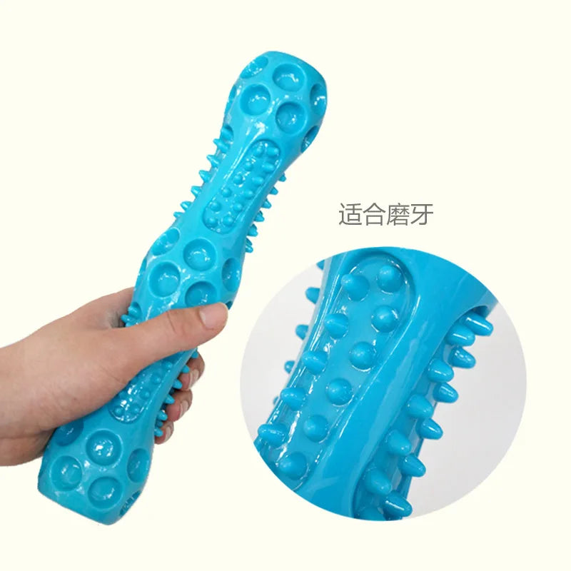 Caitec Dog Toys Squeaking Stick Springy Suitable for Tossing and Chasing Very Soft Pet Toy