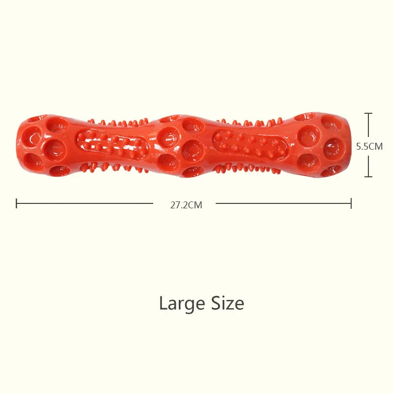Caitec Dog Toys Squeaking Stick Springy Suitable for Tossing and Chasing Very Soft Pet Toy